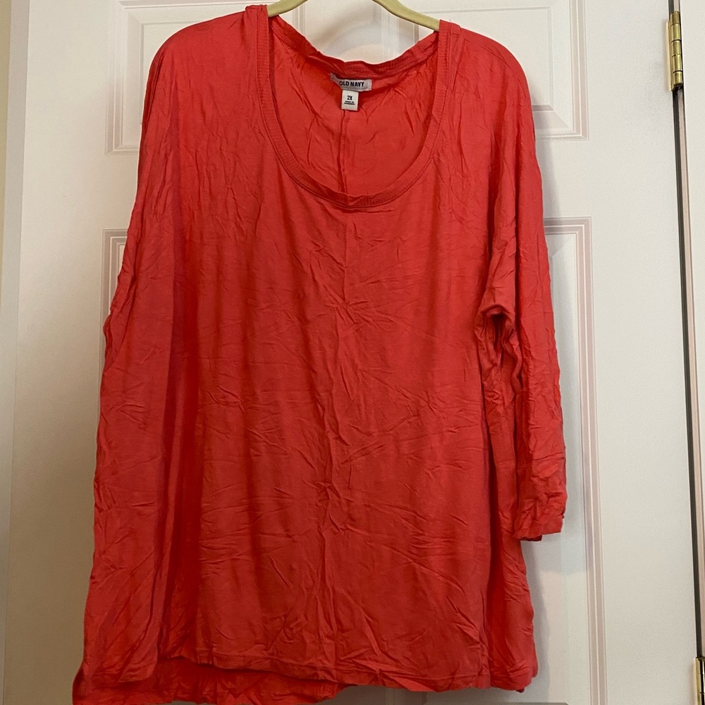 Old Navy 2x three quarter top top